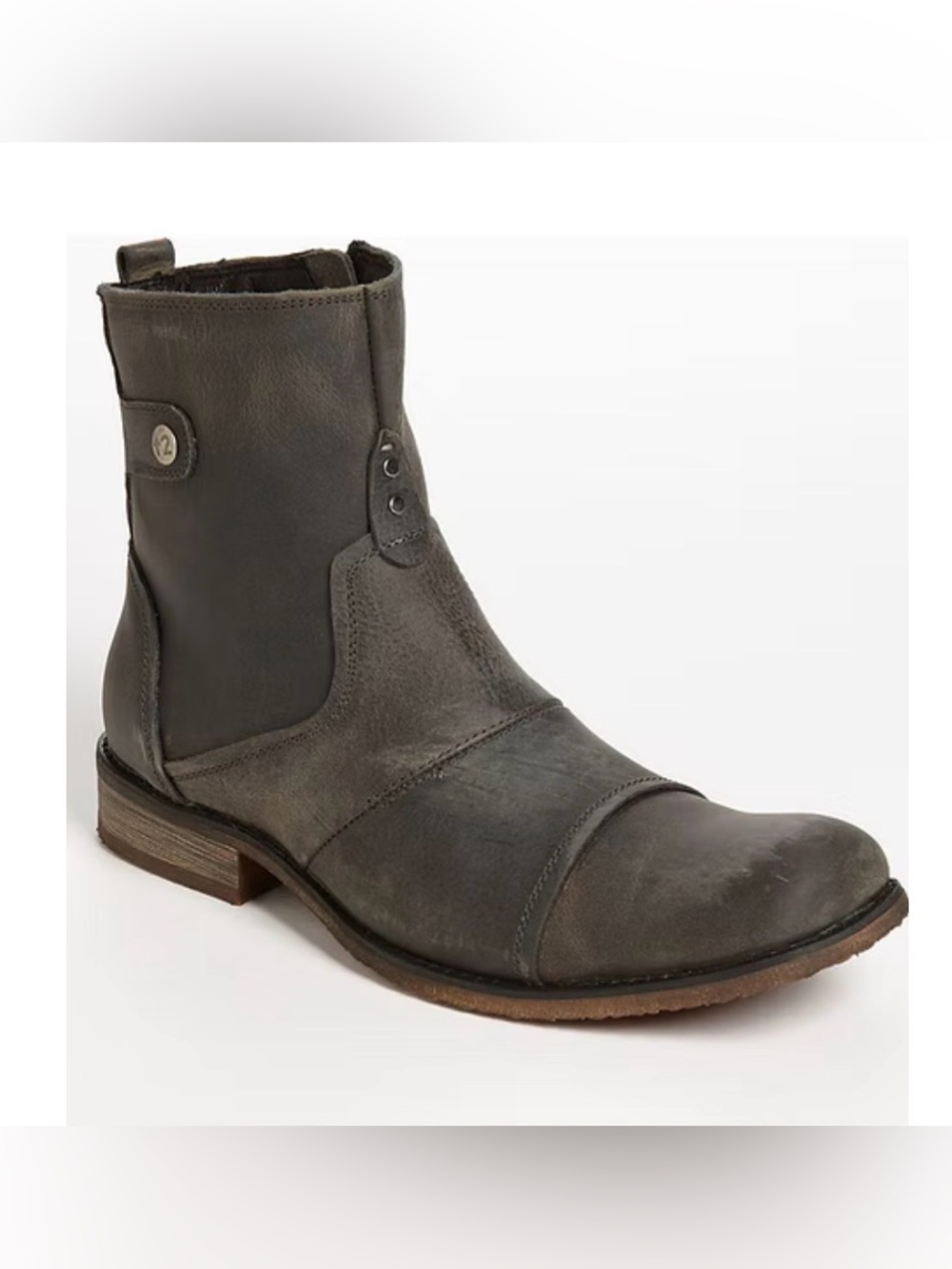 Bed Stu Men’s Burst Distressed Leather Boots Size 10